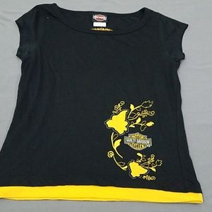 Harley Davidson Motorcycles Women's Top Small